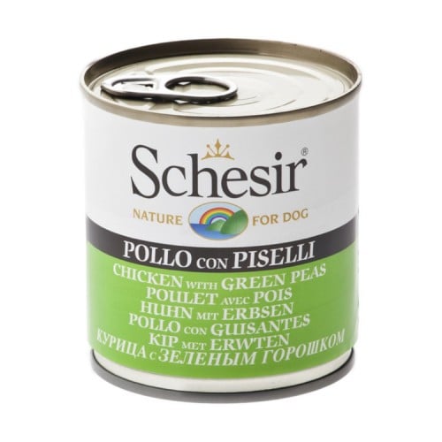 شيزر طعام رطب معلبات دجاج و بازلاء خضراء للكلاب 28...