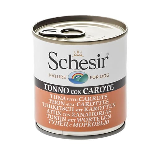 شيزر طعام رطب للكلاب التونة بالجزر للكلاب 285ج