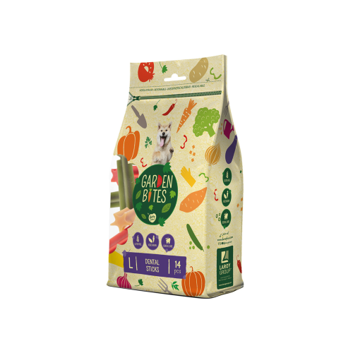 جاردن بايتس مكافئات نباتية للكلاب للعناية بالأسنان...