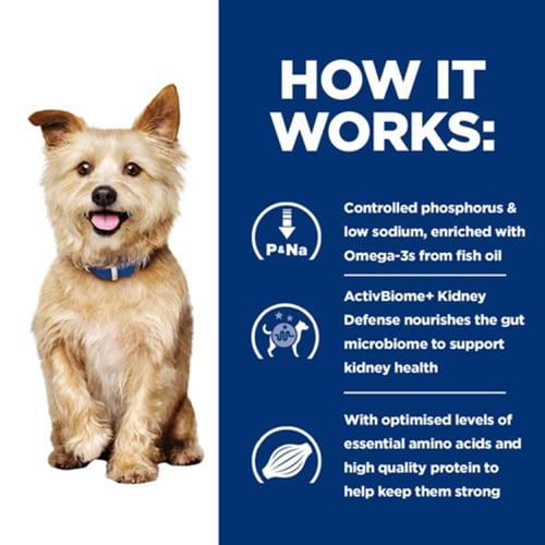 هيلز طعام جاف بيطري k/d للكلاب لدعم وظائف الكلى 1....