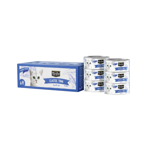 كت كات طعام رطب للقطط بالتونة كلاسيك 6x50g