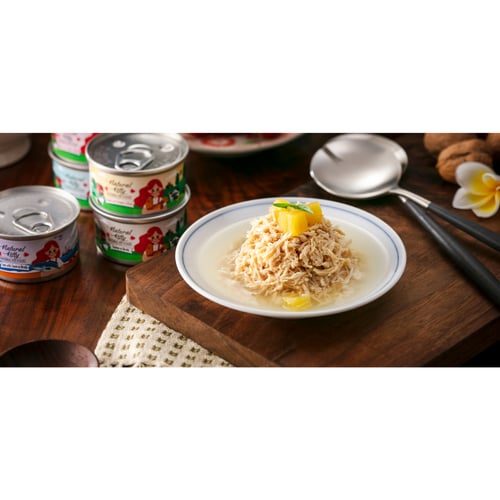 اكل ناتشورال كيتي طعام رطب للقطط دجاج مع الجزر كرت...