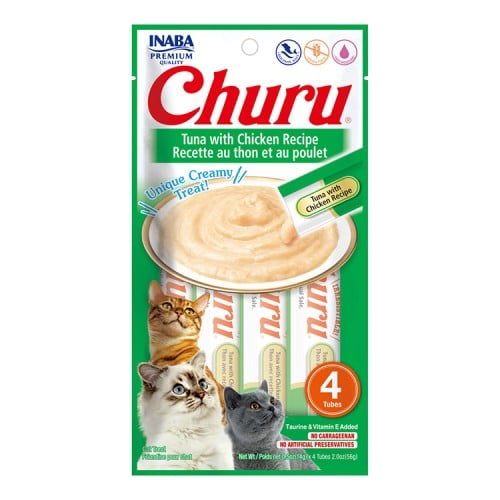 اينابا تشورو مكافآت للقطط هريسة بنكهة التونة و الد...