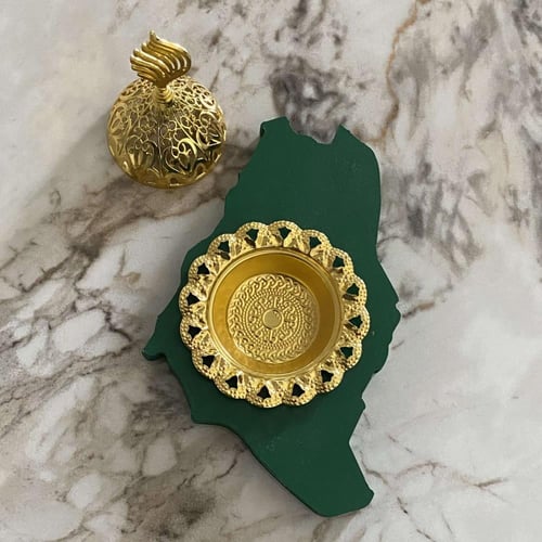 مباخر خريطة المملكة