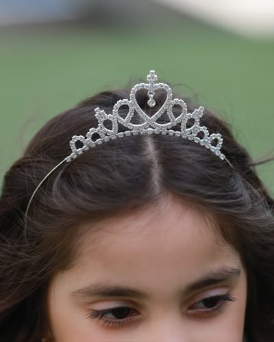 فستان أطفال زفاف تفته ممزوج بالتل