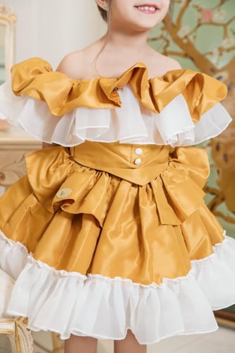 فستان أطفال تفته ووارقنزا