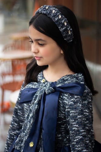 فستان من الشانيل الشتوي يتميز بأناقة استثنائية