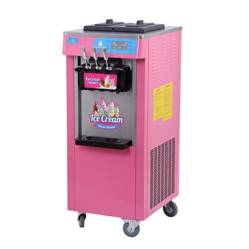 ماكينة الايس كريم والزبادي المجمد 3 نكهات مختلطة ت...