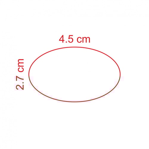 ختم ليزر بيضاوي