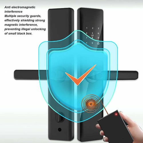 قفل باب ذكي ببصمة الإصبع، قفل باب مقاوم للماء بمعي...