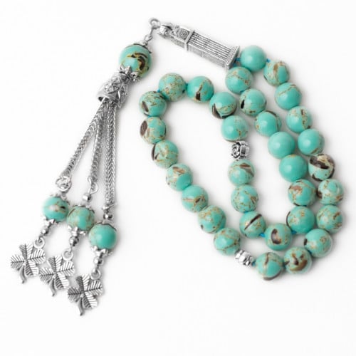 سبحة تركواز اخضر