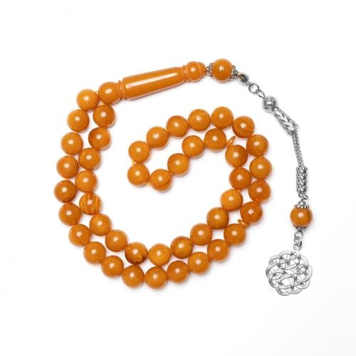 سبحة بكلايت عسلي