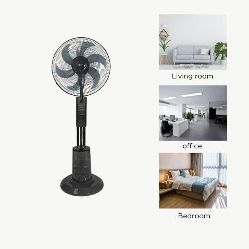 مروحة تبريد مع رذاذ الماء الكهربائية مع جهاز تحكم...