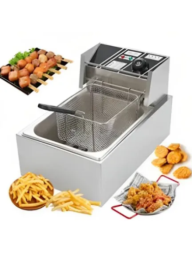 قلاية زيت بحجم 6 لتر