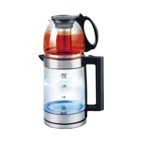 غلاية كهربائية مع ابريق شاهي