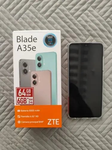 جوال ZTE , موديل A35 ذاكرة 64 قيقا ورام 6 قيقا
