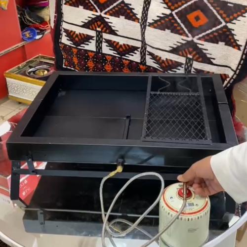 منقل قابل للطي محمول مع شنطة