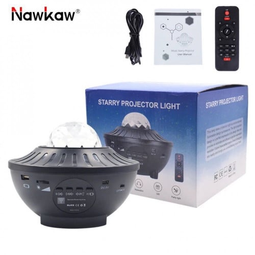 سماعة بلوتوث مع اضاءه ليزر