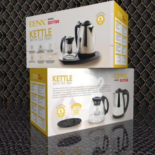 طقم فندقي غلاية ماء مع ابريق شاهي