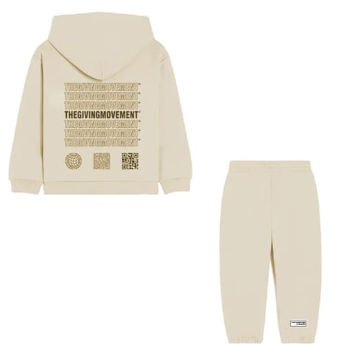 طقم اطفال شتوي هودي /بلوفر