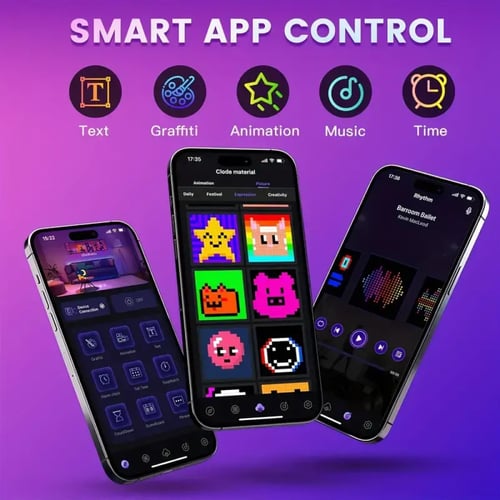 شاشة بكسل ذكية Pixels Smart LED Screen