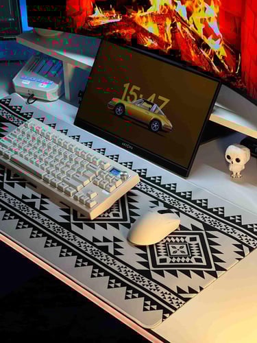 ماوس باد سدو ابيض - white sdo mousepad