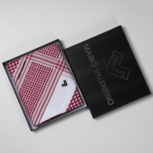 شماغ ماريو فلانتينو احمر بلاك