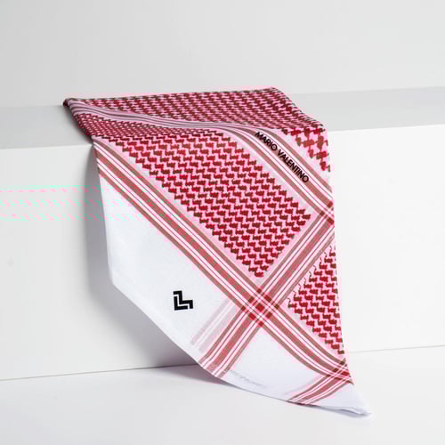 شماغ ماريو فلانتينو احمر بلاك