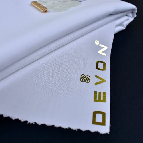 قماش ماركة ديفون ابيض