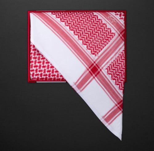 شماغ احمر غامق ميباج الجديد