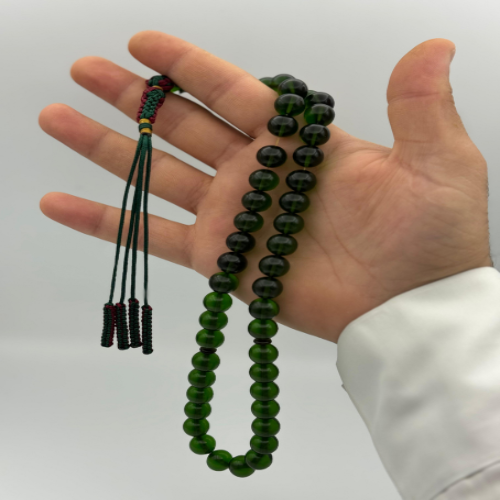 سبحة زعفرانية أصلية معطرة برائحة فواحة – تصميم فاخ...