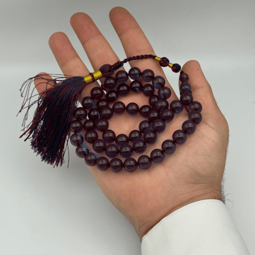 سبحة زعفرانية حرباء برائحة فواحة – تصميم فاخر مع ك...