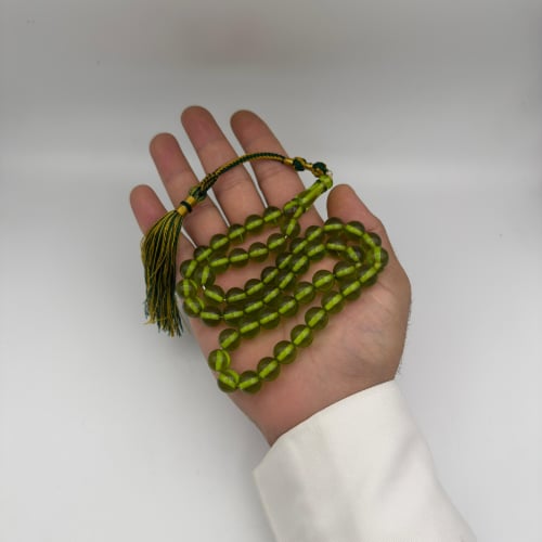 سبحة زعفرانية أصلية معطرة برائحة فواحة – تصميم فاخ...