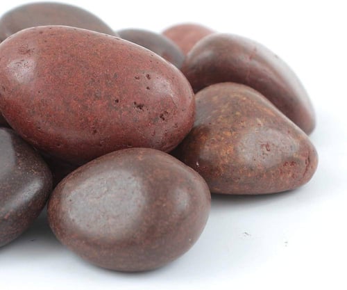 حجر زينة احمر لمعة 10 كيلو