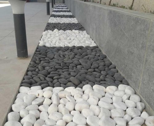 حجر زينة رمادي وزن 10 كيلو