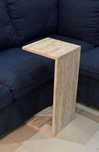 طاولة رخام ترفنتينو خدمة 54 سم