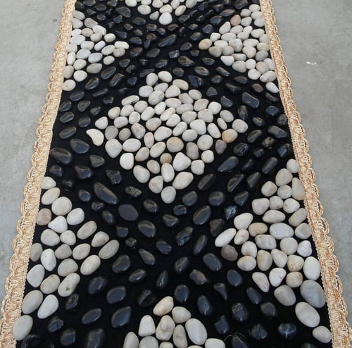 حجر زينة اسود لمعة 10 كيلو