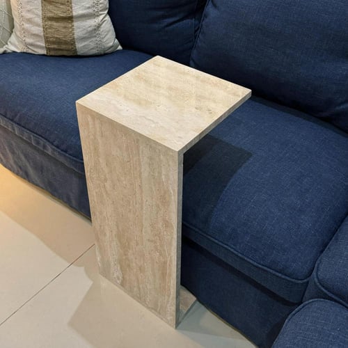 طاولة رخام ترفنتينو خدمة 54 سم