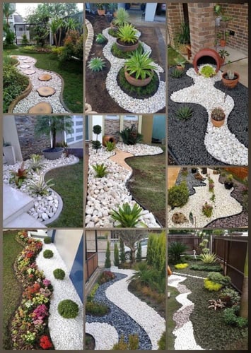 حجر زينة ابيض لمعة 10 كيلو