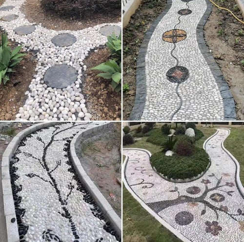 حجر زينة ابيض لمعة 10 كيلو