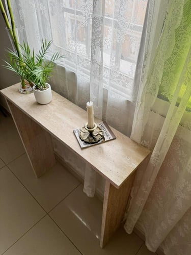 كونسول استقبال رخام ترفنتينو 20*80*82