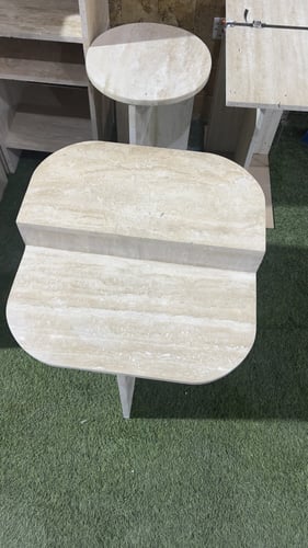 طاولة رخام ترفنتينو دورين 60*60