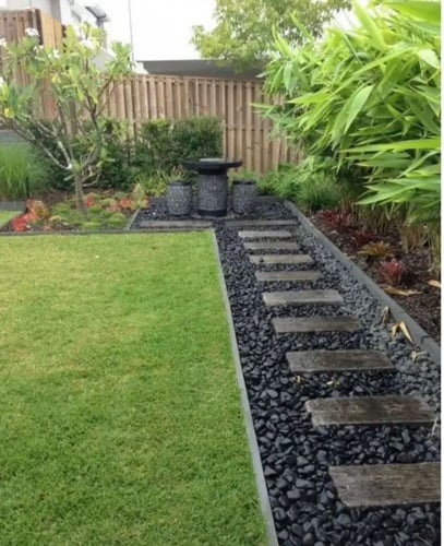 حجر زينة اسود لمعة 10 كيلو