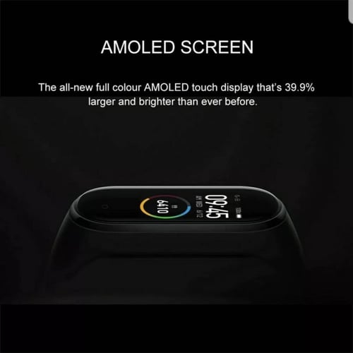 ساعة شاومي الذكية mi band 4 .