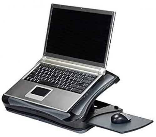 طاولة بمروحة تبريد لاب توب مع وسادة من شركة ايداتا...