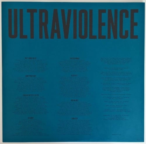 Lana Del Rey - Ultraviolence