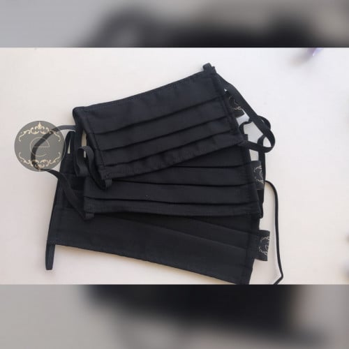 كمامه قماشيه مع قطعه لتصغير وتكبيير مقاس المطاط