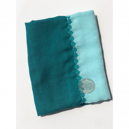 طرحة بوال لونين تيفاني وتركواز