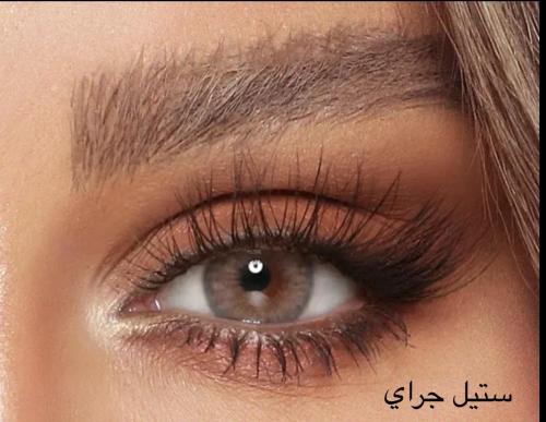 • عدسات - امارا ستيل جراي