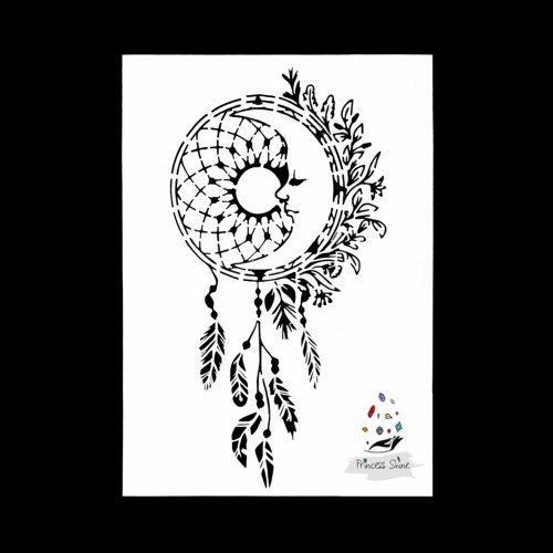 280 - استنسل شماعة الأحلام (A4)